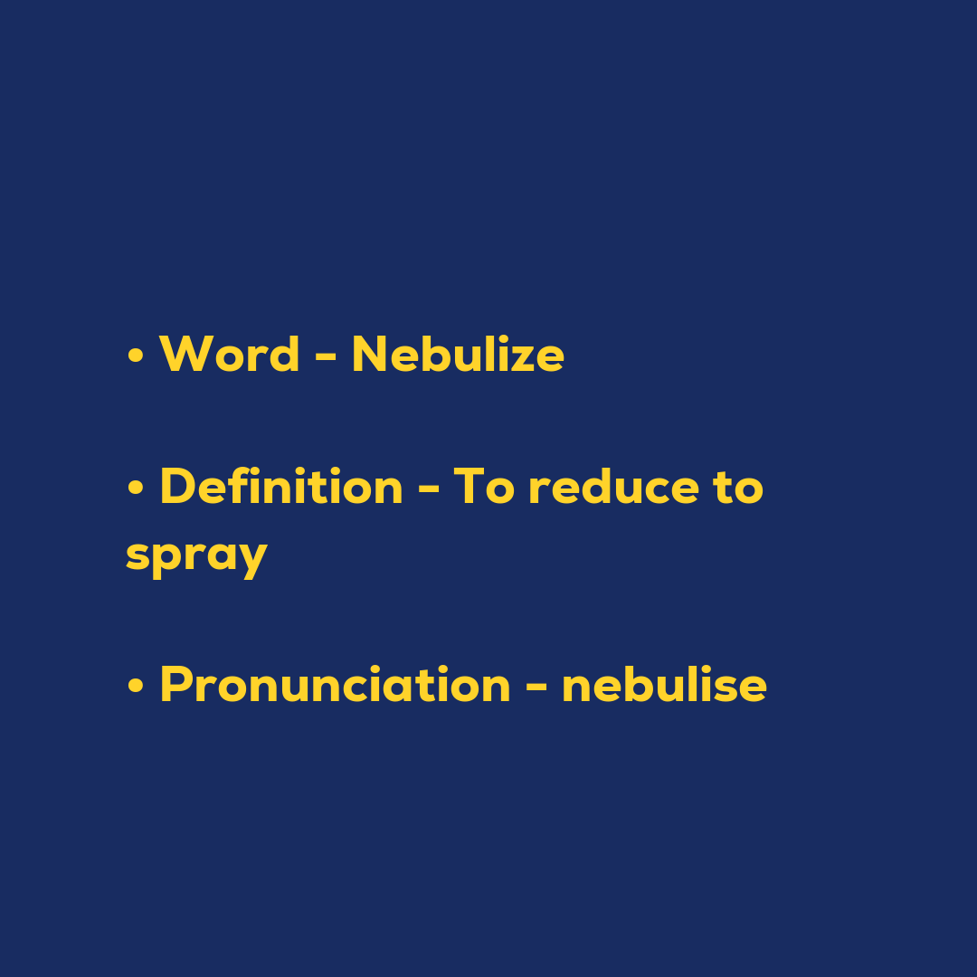 Random Words - Nebulize
