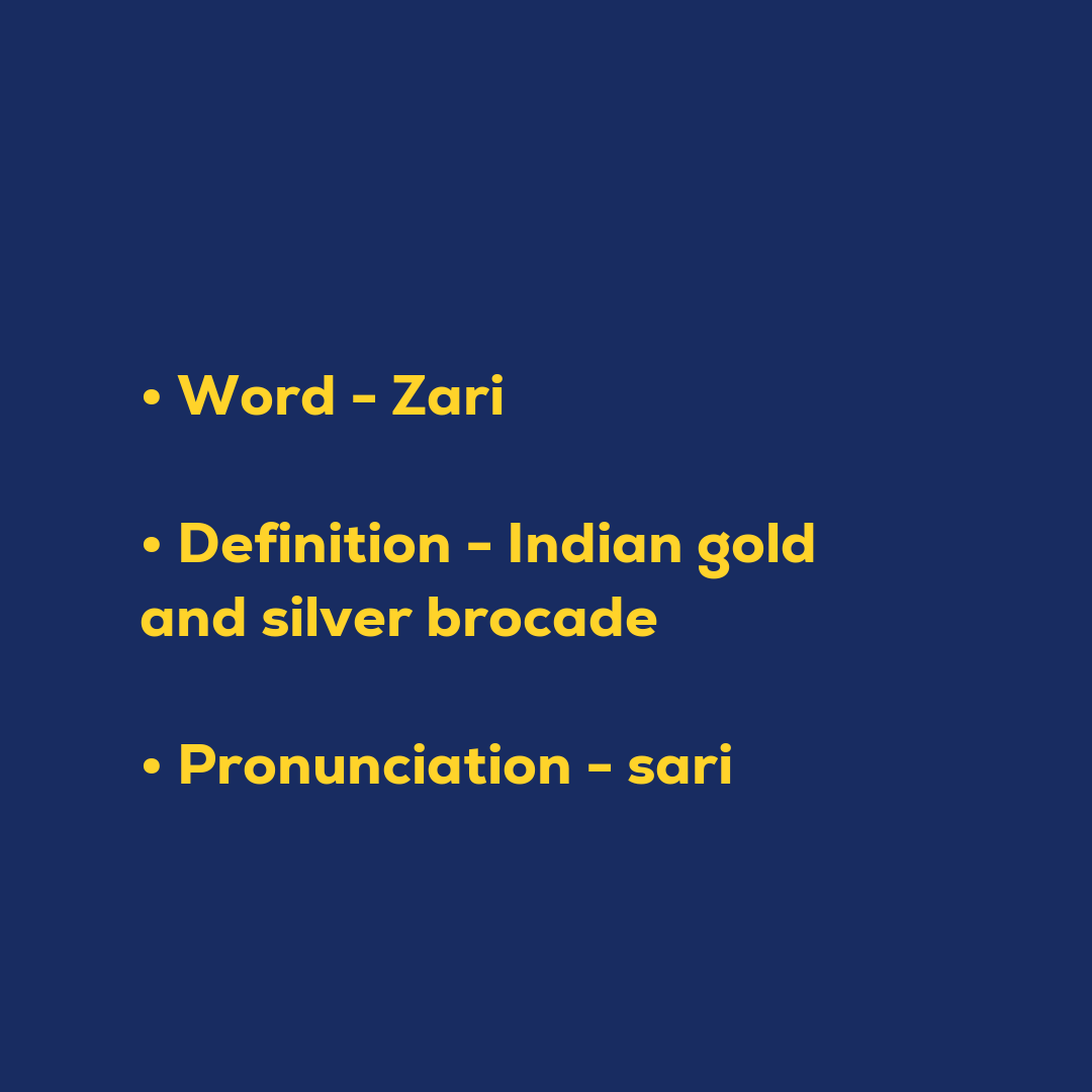 Random Words - Zari