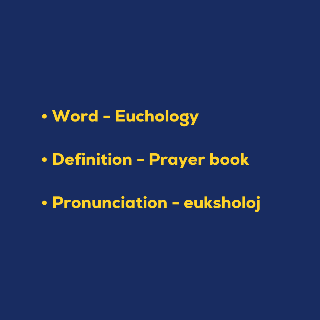Random Words - Euchology