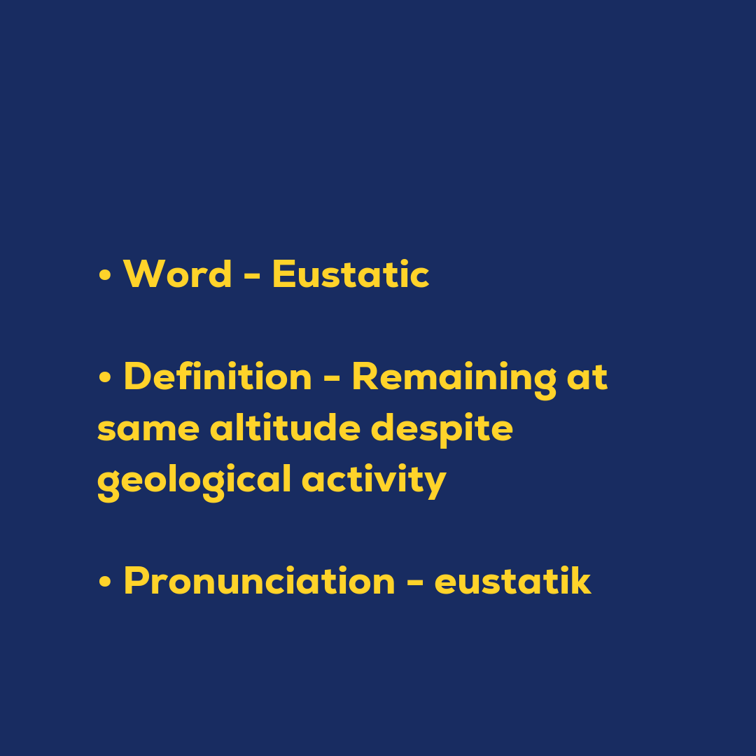 Eustatic