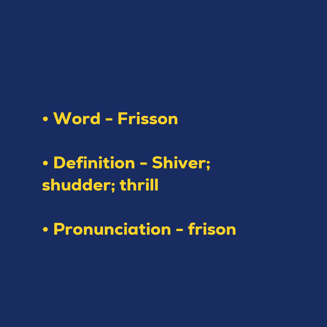 Random Words - Frisson
