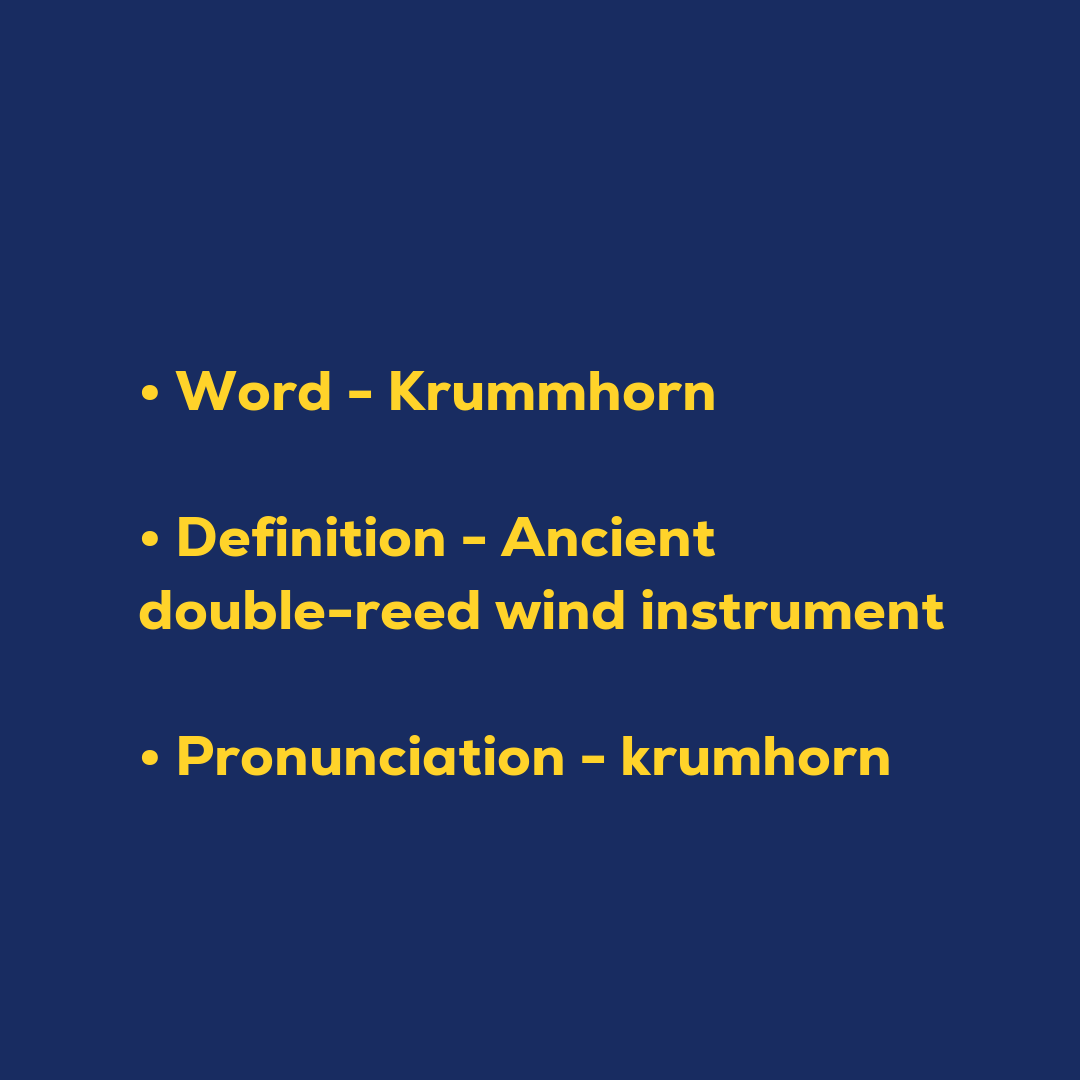 Krummhorn