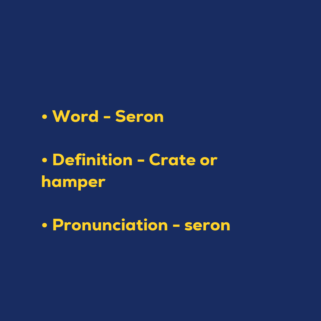 Random Words - Seron