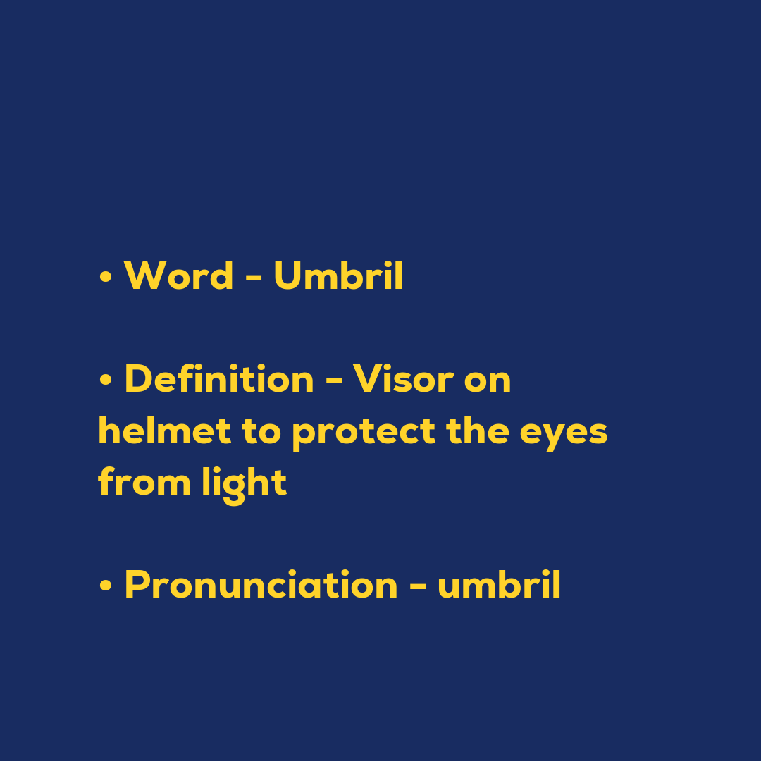 Random Words - Umbril