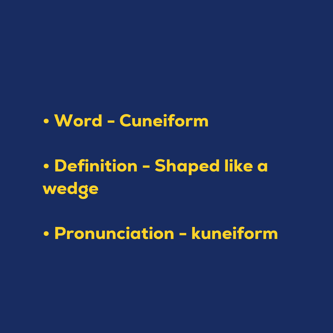 Random Words - Cuneiform