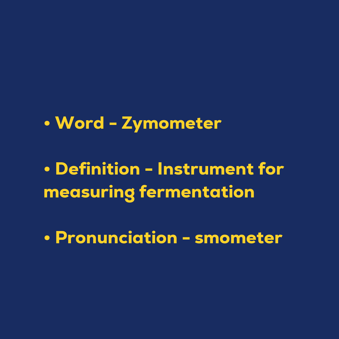 Zymometer