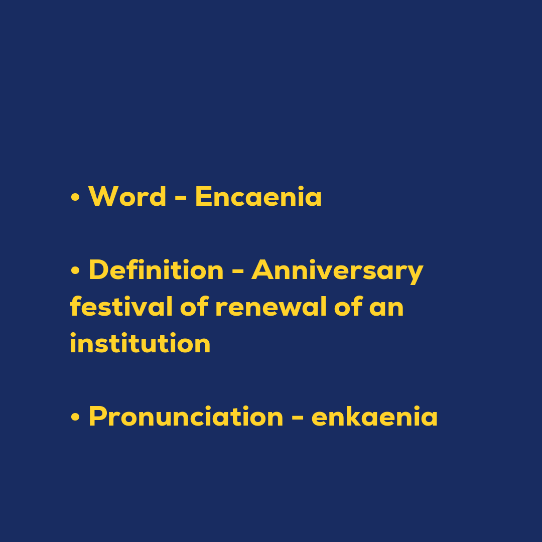 Encaenia