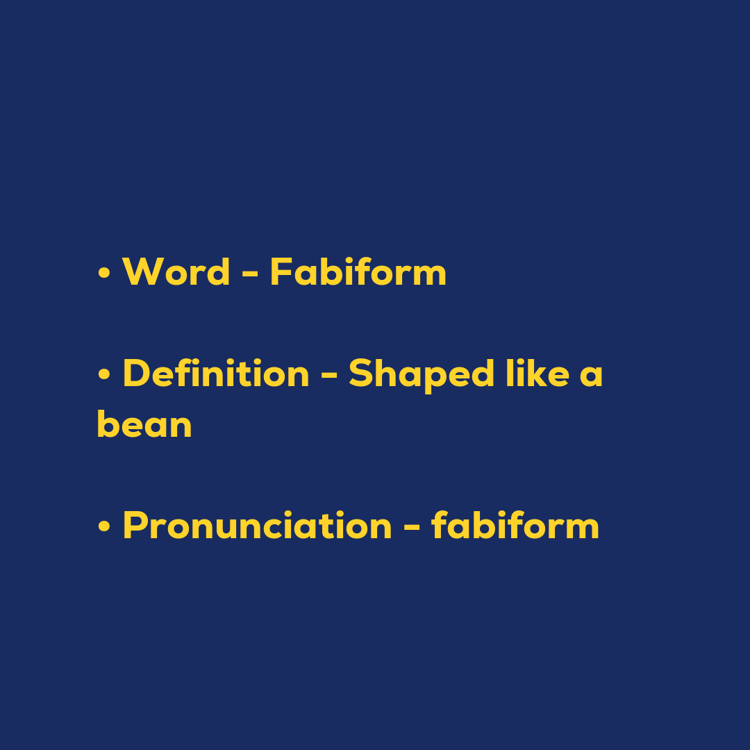 Random Words - Fabiform