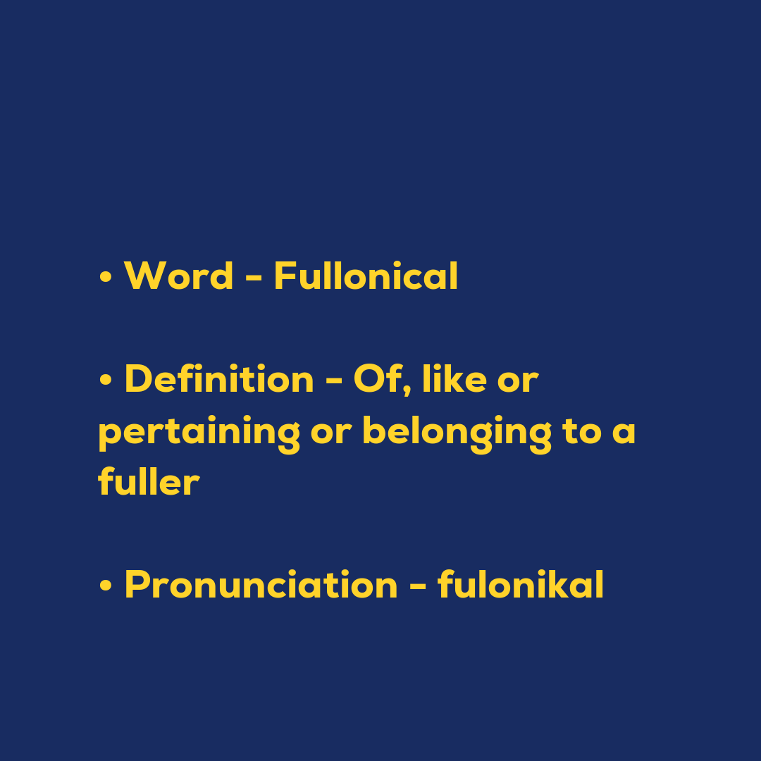 Random Words - Fullonical