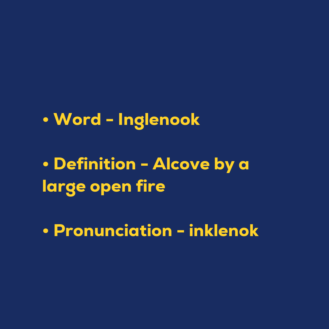 Random Words - Inglenook