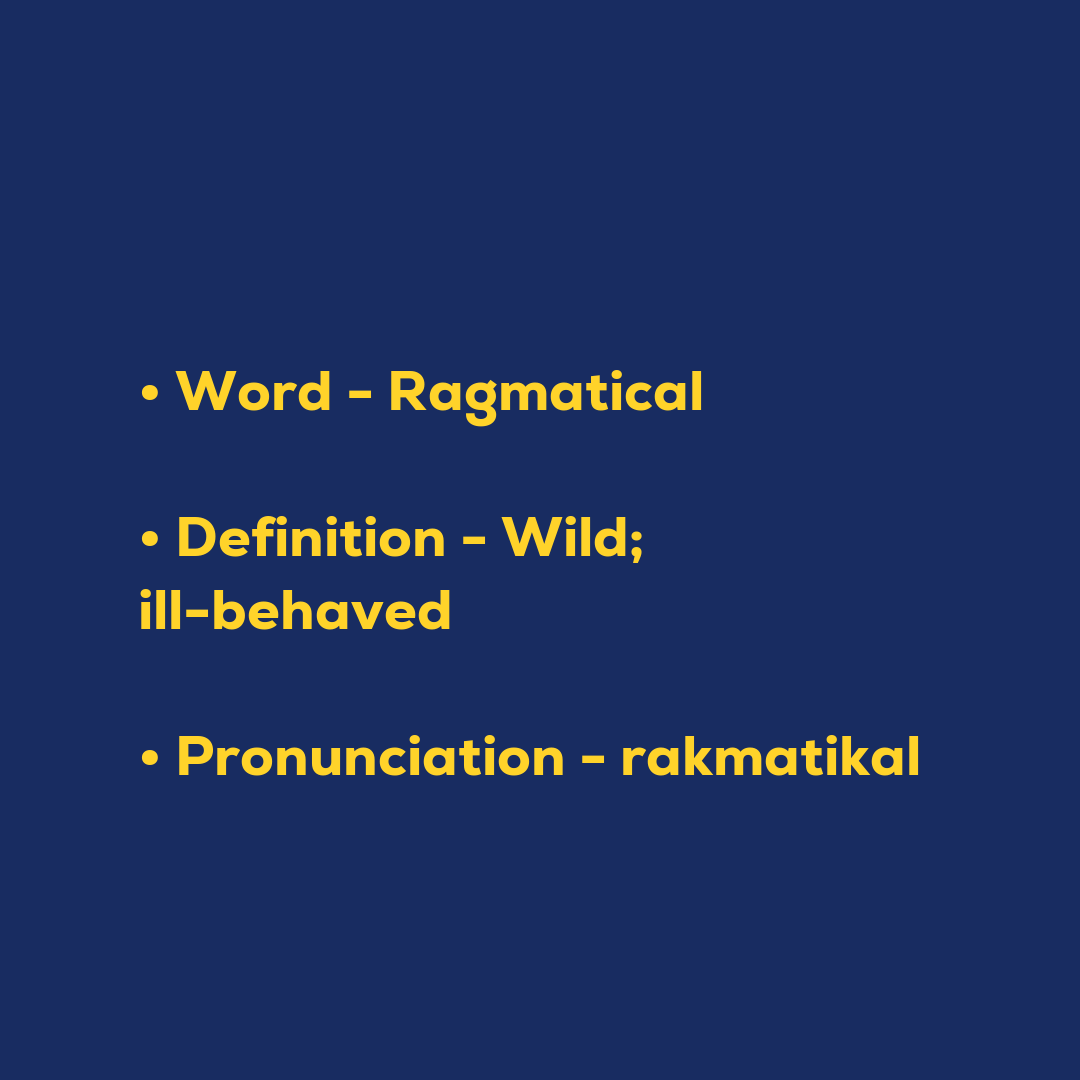 Random Words - Ragmatical