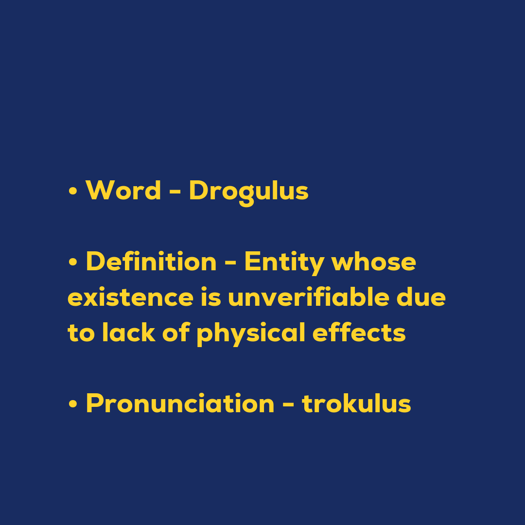 Random Words - Drogulus