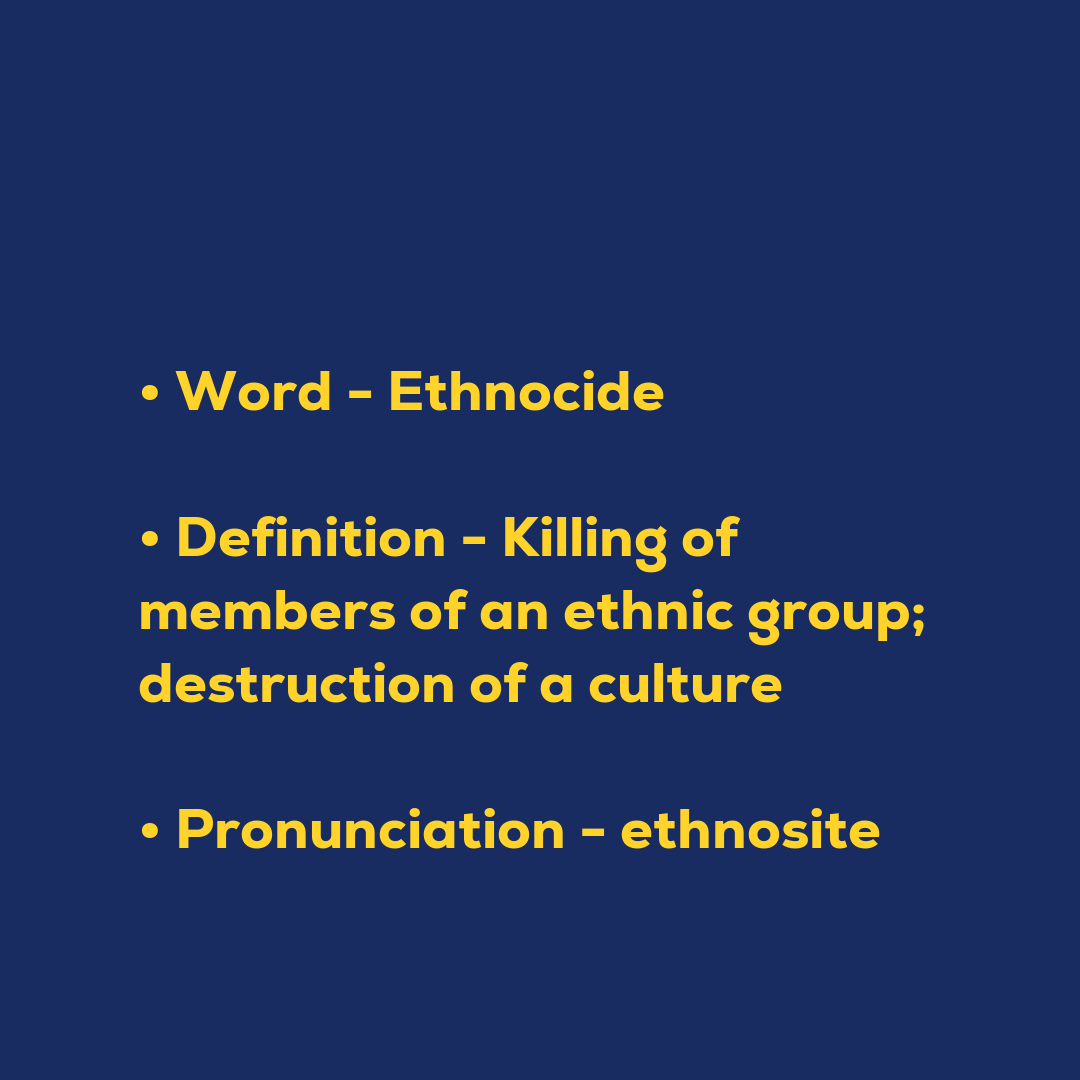 Ethnocide