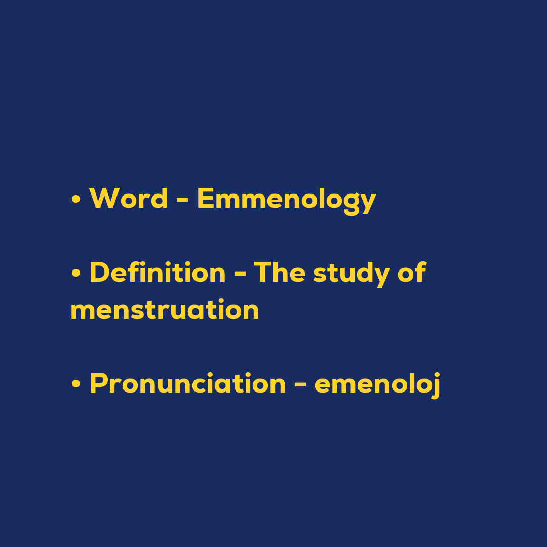 Emmenology