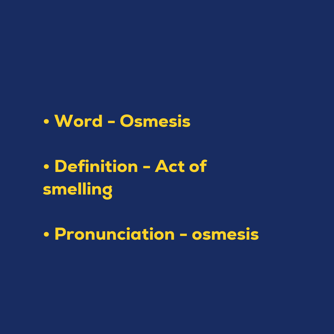 Random Words - Osmesis