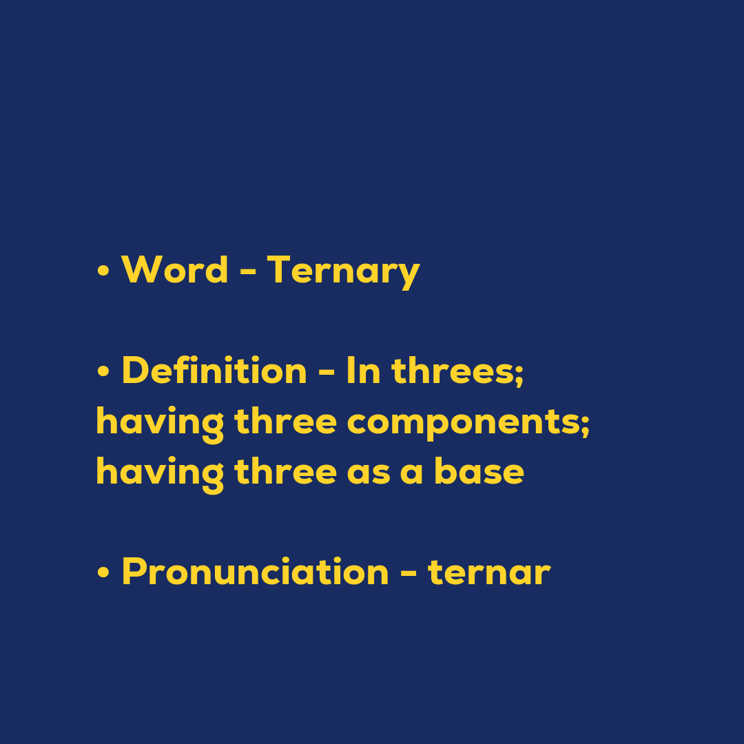 Random Words - Ternary