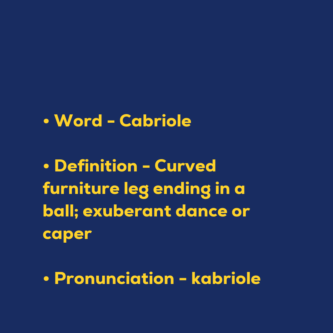 Random Words - Cabriole