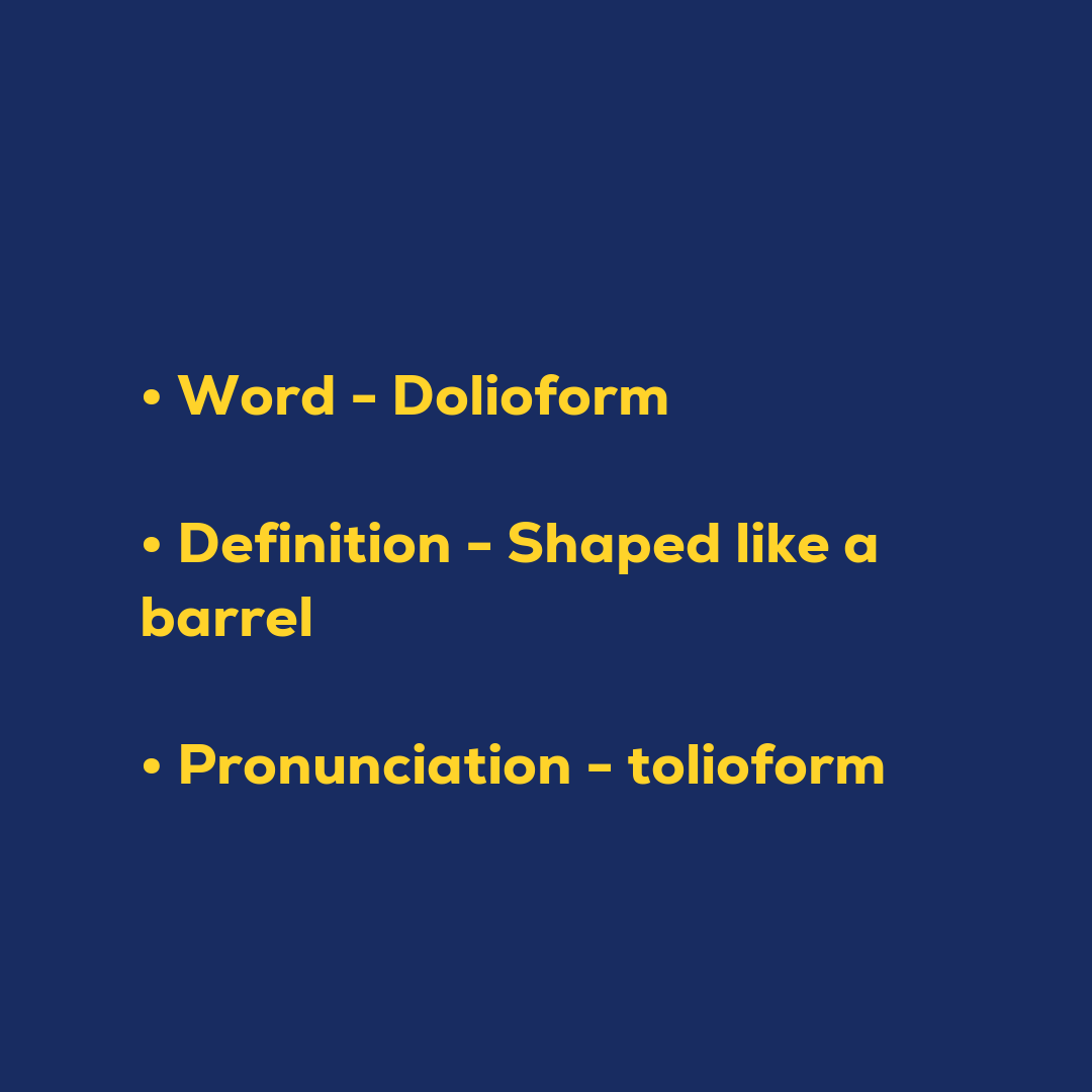 Dolioform