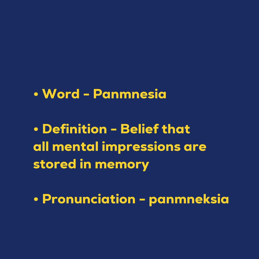 Random Words - Panmnesia Random Words - Panmnesia